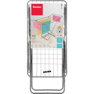 Metaltex Vulcano 21.75 In. x 39.5 In. x 71 In. Clothes Drying Rack