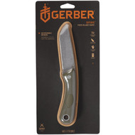 Gerber Spine 3.7 In. 7Cr17MoV Stainless Steel Flat Sage Fixed Blade Knife