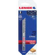 Lenox U-Shank 4 In. x 10 TPI High Carbon Steel Jig Saw Blade  Clean Soft Wood (3-Pack)