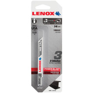 Lenox U-Shank 3-5/8 In. x 14 TPI Bi-Metal Jig Saw Blade  Thick Metal (3-Pack)