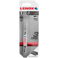 Lenox U-Shank 3-5/8 In. x 18 TPI Bi-Metal Jig Saw Blade  Medium Metal (3-Pack)