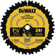 DEWALT ToughTrack 7-1/4 In. 24-Tooth Framing Circular Saw Blade  Bulk