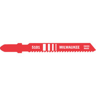 Milwaukee T-Shank 3 In. x 14 TPI High Speed Steel Jig Saw Blade  Metal Cutting (5-Pack)