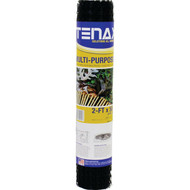Tenax 3/4 In. x 1 In. Mesh 2 Ft. x 50 Ft. Black Multi-Purpose Net