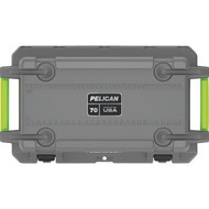 Pelican Elite 70 Qt. Cooler  Dark Gray & Green