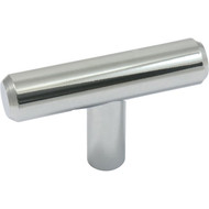 Laurey Melrose T-Shaped 2 In. Polished Chrome Cabinet Knob