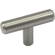 Laurey Melrose T-Shaped 2 In. Brushed Satin Nickel Cabinet Knob