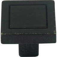 Laurey Cosmopolitan Square 7/8 In. Oil Rubbed Bronze Cabinet Knob