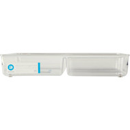 iDesign Linus 12 In. W. x 12 In. L. x 2 In. H. Clear Square Drawer Organizer Tray