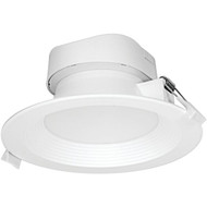 Satco 5 In./6 In. Direct Wired IC Rated White 4000K LED Recessed Light Kit