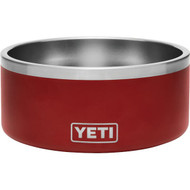 Yeti Boomer 8 Stainless Steel Round 8 C. Dog Food Bowl  Brick Red
