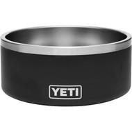 Yeti Boomer 8 Stainless Steel Round 8 C. Dog Food Bowl  Black