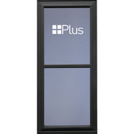 Larson Easy Vent XTR 36 In. W x 81 In. H x 1-7/8 In. Thick Graphite Full View Aluminum Storm Door