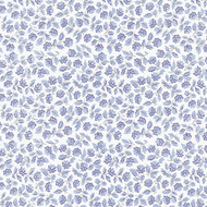 Con-Tact Grip Print 18 In. x 4 Ft. Ashley Blue Non-Adhesive Shelf Liner
