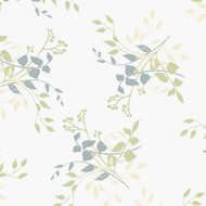 Con-Tact Grip Print 18 In. x 4 Ft. Aloe Non-Adhesive Shelf Liner