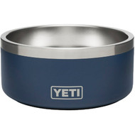 Yeti Boomer 4 Stainless Steel Round 4 C. Dog Food Bowl  Navy