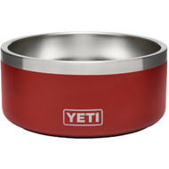 Yeti Boomer 4 Stainless Steel Round 4 C. Dog Food Bowl  Brick Red