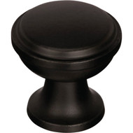 Amerock Westerly Round Black Bronze Cabinet Knob