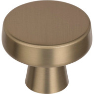 Amerock Blackrock 1.3125 In. Round Golden Champagne Cabinet Knob