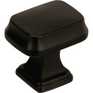 Amerock Revitalize Rectangle Black Bronze Cabinet Knob