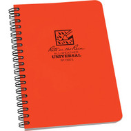Rite in the Rain All-Weather 4-7/8 In. W x 7 In. H 32-Sheet Side Spiral Bound Notebook  Orange