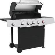 GrillPro 5-Burner Stainless Steel & Black 52 000 BTU LP Gas Grill