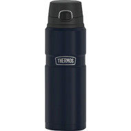 Thermos Stainless King 24 Oz. Matte Blue Stainless Steel Drink Bottle