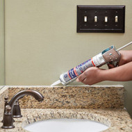 GE Ultra Seal Pro 10.1 Oz. Clear Siliconized Acrylic Latex Kitchen & Bath Caulk (MAKB310CR)