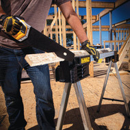 DEWALT 32 In. L Metal Folding Sawhorse  2000 Lb. Capacity