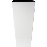 Myers Cascade 12 In. Glossy White Square Planter