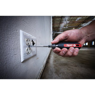 Milwaukee 1/4 In. x 4 In. Cushion Grip Slotted Screwdriver