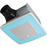 Broan ChromaComfort 110 CFM 1.5 Sones 120V Multi-Color LED Light Bath Exhaust Fan with Smart Phone App