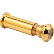 Defender Security 1/2 In. 160 Degree Brass Door Viewer