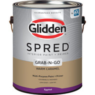 Glidden Spred Interior Paint + Primer Grab-N-Go Warm Caramel Eggshell 1 Gallon