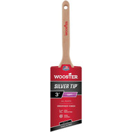 Wooster Silver Tip 3 In. Semi-Oval Angle Sash Brush