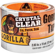 Gorilla 2.83 In. x 15 Yd. Crystal Clear Duct Tape  Clear