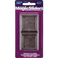 Magic Sliders 1-3/4 In. Square Non-Skid Furniture Leg Cup (4-Pack)