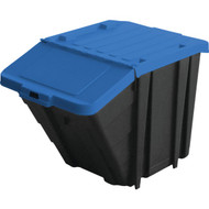 GSC 16 Gal. Stackable Hinged Cover Tote