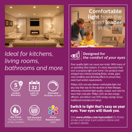 Philips 5 In./6 In. Retrofit IC/Non-IC Rated White LED Recessed Light Kit  Soft White