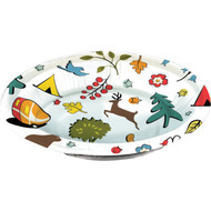 Camp Casual 20 Oz. Eco-Friendly Into the Woods Design Paper Bowls (24 Count)
