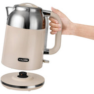 Kalorik 1.7 Liter Cream Retro Electric Kettle