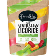 Darrell Lea Strawberry  Green Apple  & Mango Flavor 7 Oz. Soft Australian Licorice