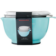 KitchenAid Plastic Mixing Bowls (3 Piece)