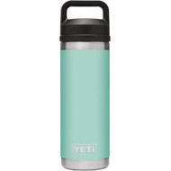 Yeti Rambler 18 Oz. Seafoam Stainless Steel Insulated Vacuum Bottle with Chug Cap