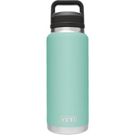 Yeti Rambler 36 Oz. Seafoam Stainless Steel Insulated Vacuum Bottle with Chug Cap