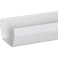 Amerimax 5 In. Contemporary White Vinyl Gutter 10 Ft.