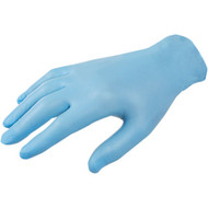 Medium Blue Nitrile Disposable Gloves (100-Pack)