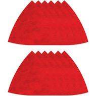 Diablo 3-3/4 In. 80/120/220 Grit Oscillating Detail Triangle Sandpaper Assorted Pack (12-Pack)