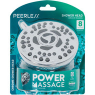Peerless 8-Spray 1.75 GPM Fixed Shower Head  Chrome