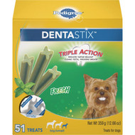 Pedigree Dentastix Toy Dog Fresh Dental Dog Treat (51-Pack)